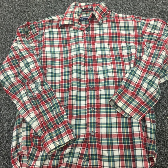 EUC Burberrys plaid flannel shirt - Picture 1 of 5